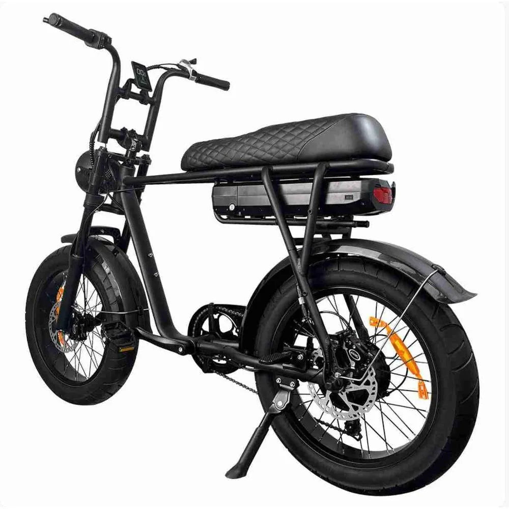 EB2 Fatbike melns + signalizācijas sistēma + bezmaksas montāža