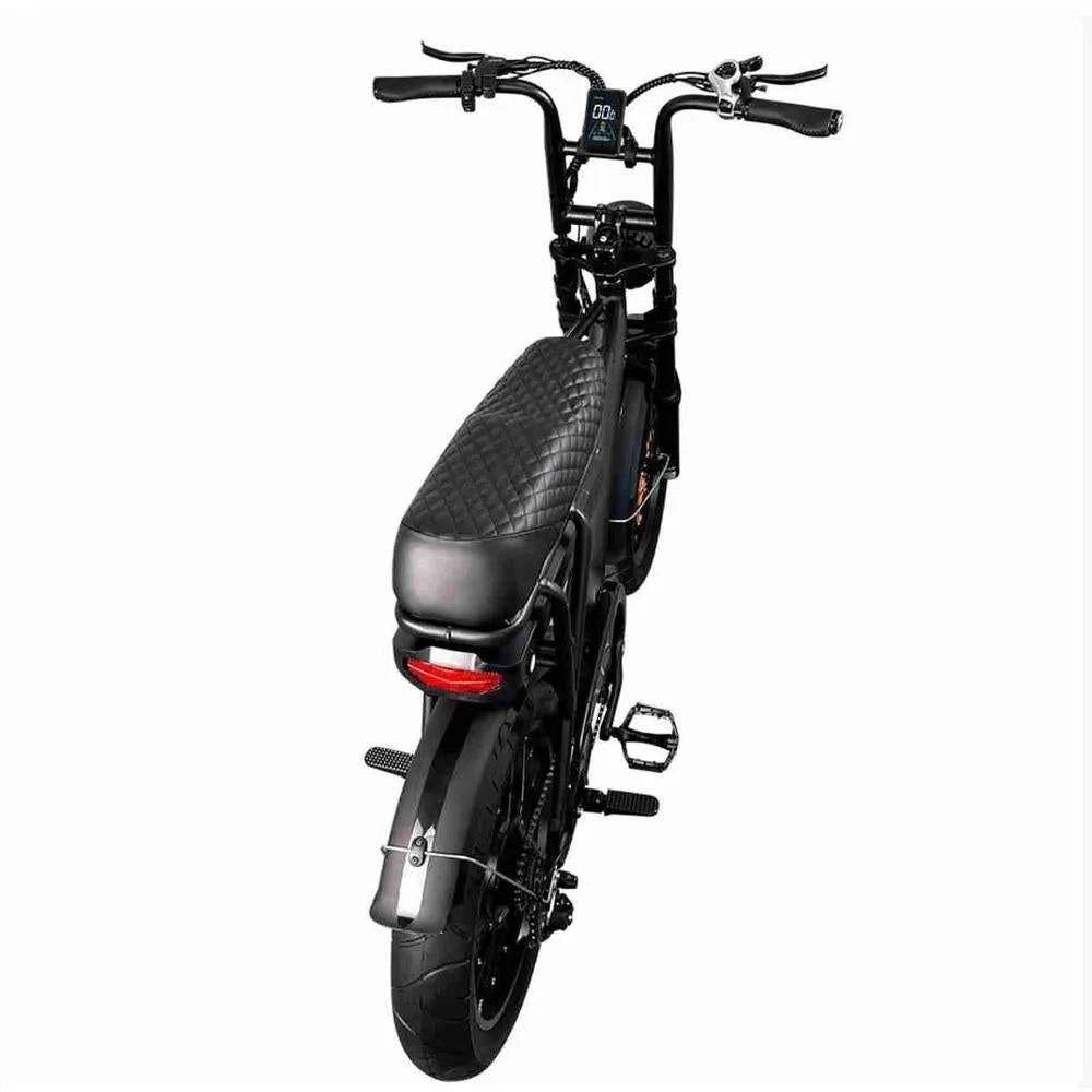 EB2 Fatbike melns + signalizācijas sistēma + bezmaksas montāža
