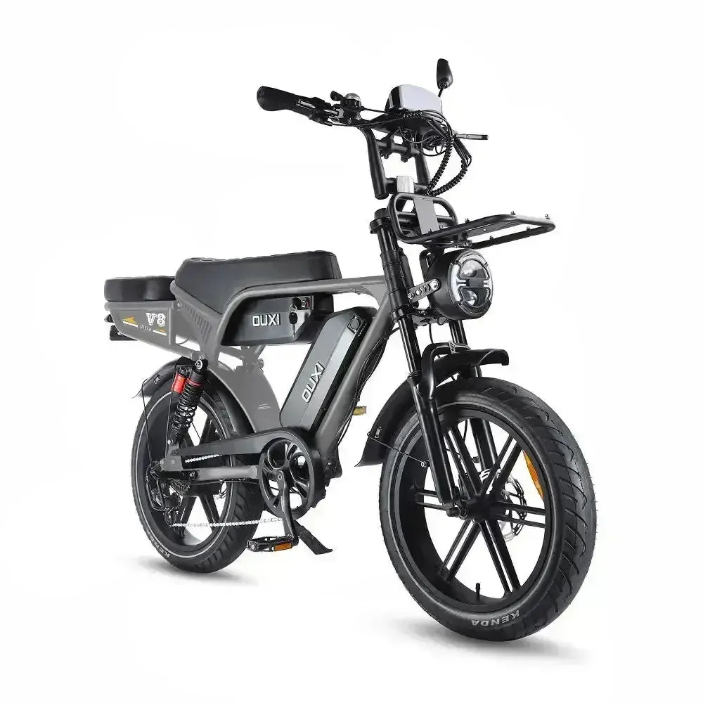 Ouxi V8 Ultra Max - Tumši pelēks - Brūns sēdeklis