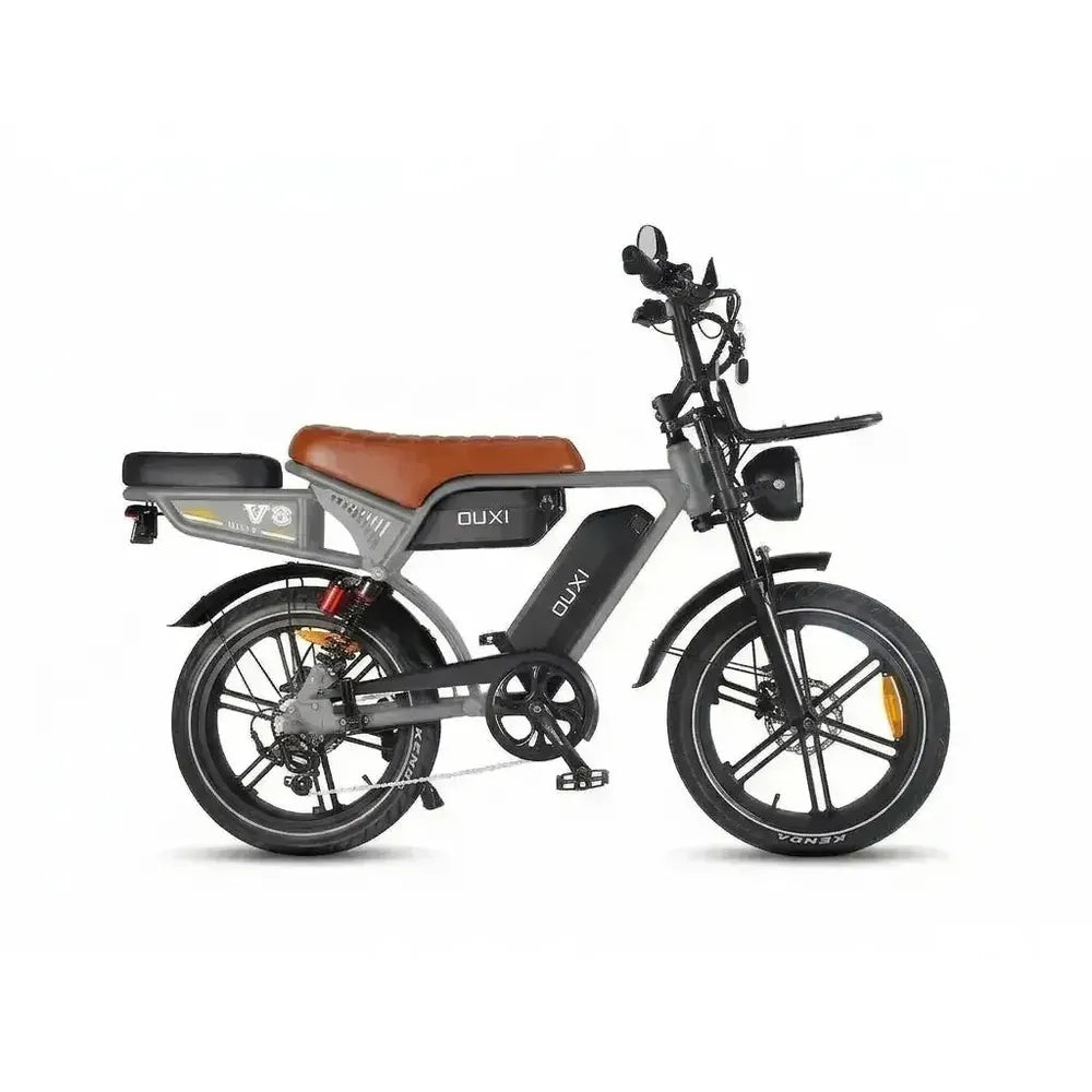 Ouxi V8 Ultra Max - Tumši pelēks - Brūns sēdeklis