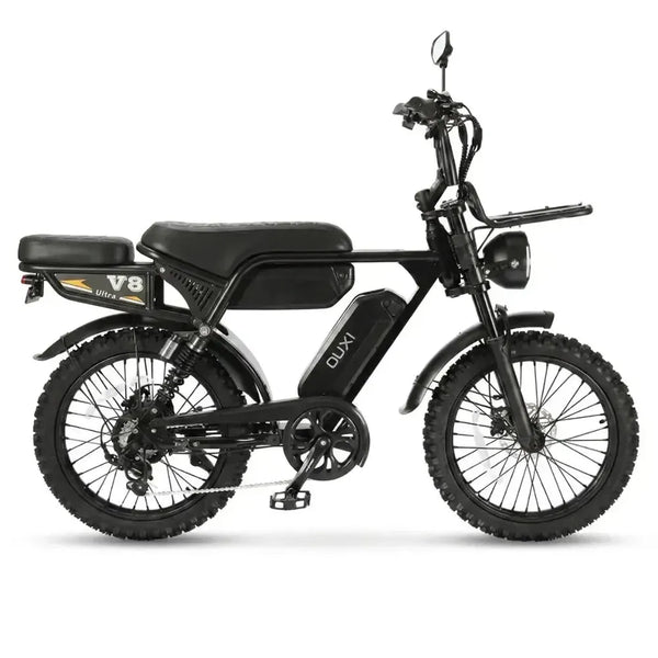 Ouxi V8 Ultra Max - Plāns velosipēds - Melns