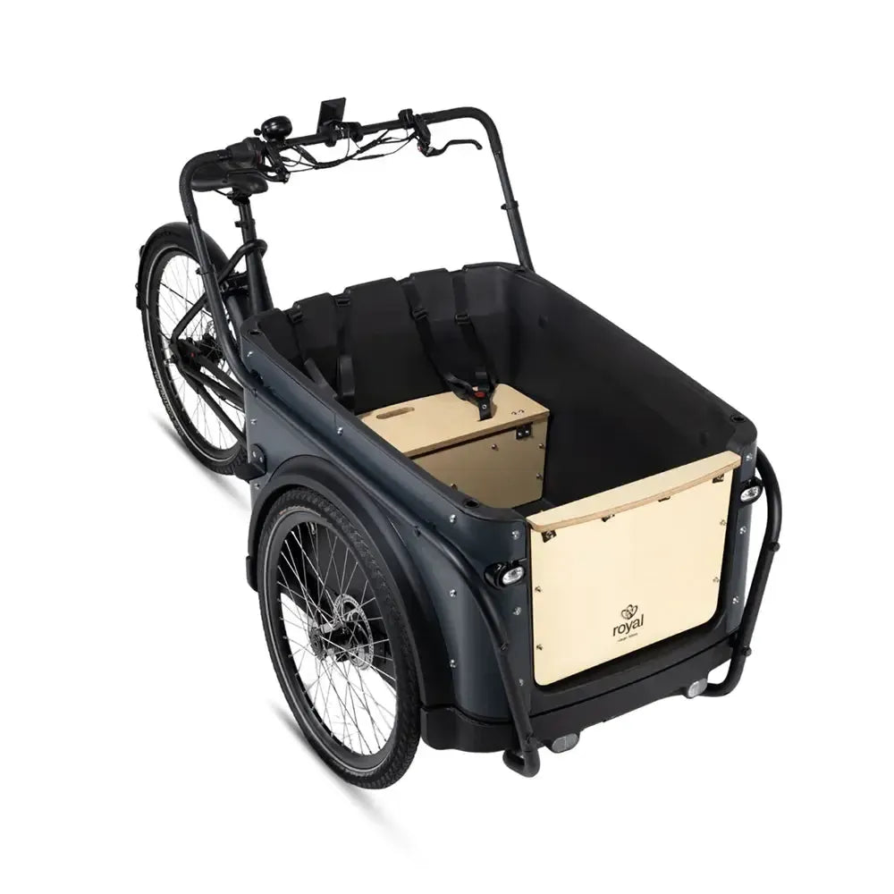 Royal Cargo Bike 3W Premium - Antracīts
