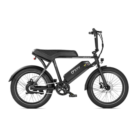 DYU UX BMX 20 collu elektriskais velosipēds ar platām riepām