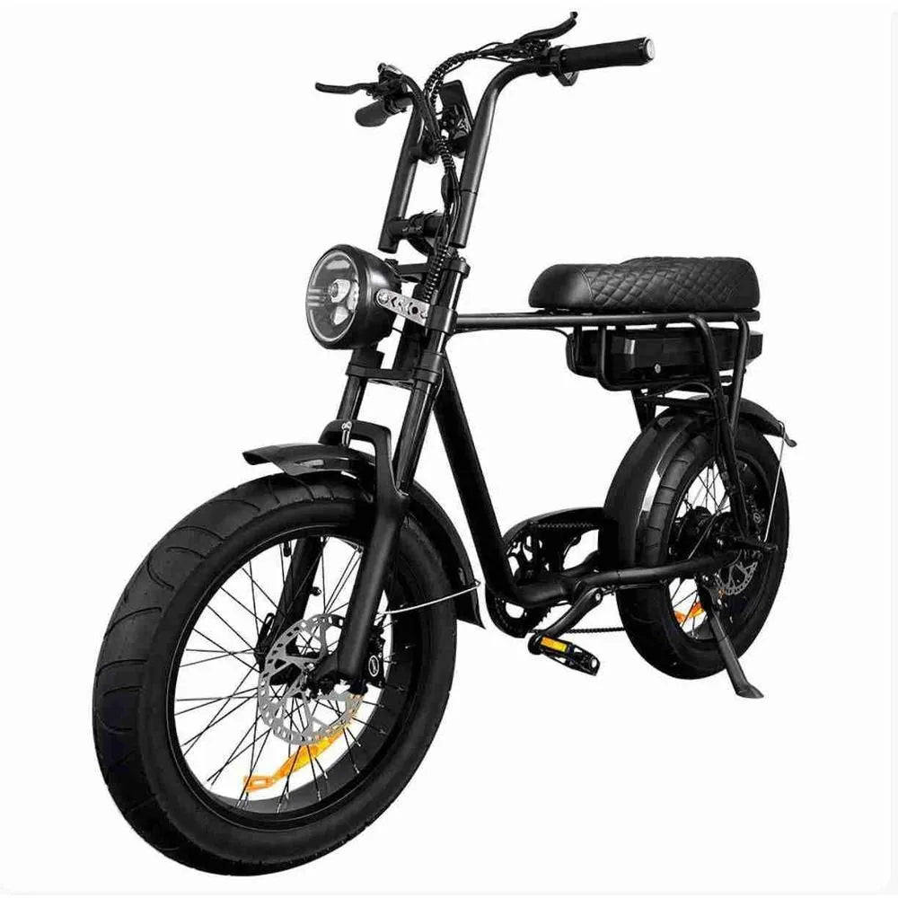 EB2 Fatbike melns + signalizācijas sistēma + bezmaksas montāža