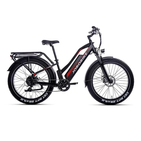 JOBOBIKE Robin ST - Melns/Sarkans