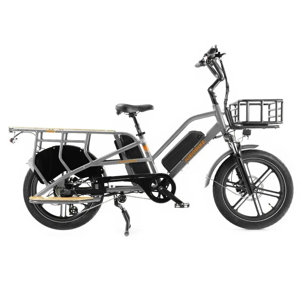 JOBOBIKE Transer - Longtail - Sudrabpelēks