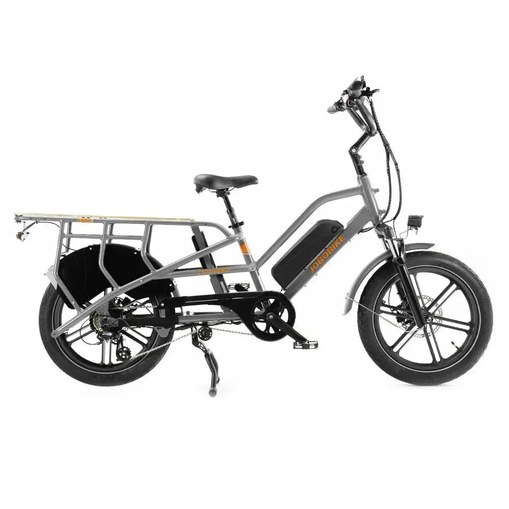 JOBOBIKE Transer - Longtail - Sudrabpelēks