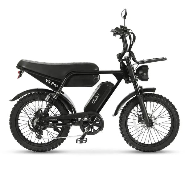 OUXI V8 Pro Max - Plāns velosipēds - Melns