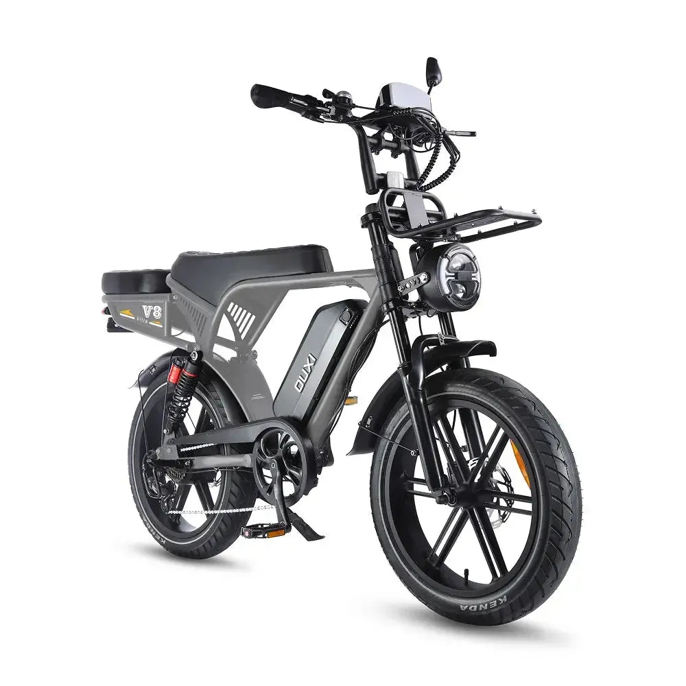 Ouxi V8 Ultra - Tumši pelēks - Brūns sēdeklis