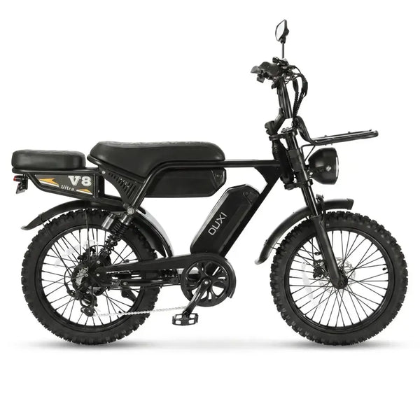 Ouxi V8 Ultra Max - Plāns velosipēds - Melns