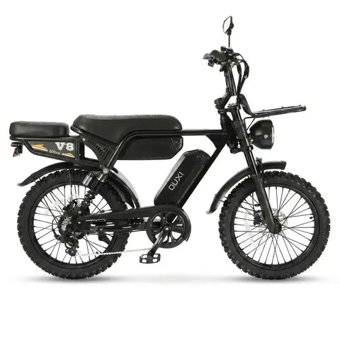 Ouxi V8 Ultra Max - Plāns velosipēds - Melns