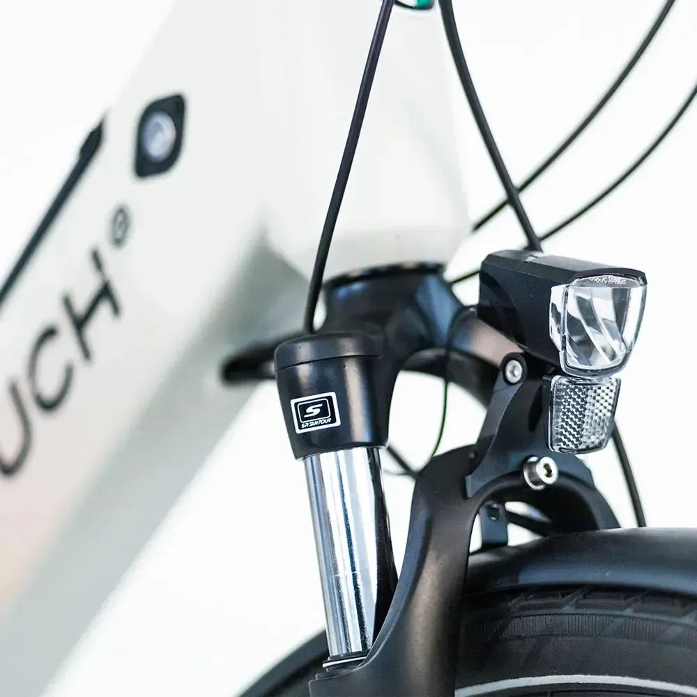 Puch E-Modern Basic N7 - Matēti pelēks zils