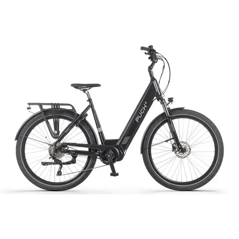 Puch E-Saphir SUV D10 - Melns spīdīgs