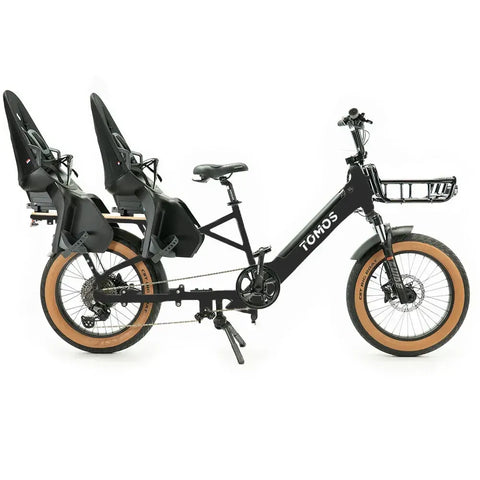Tomos E-Cargo - Longtail - Melns