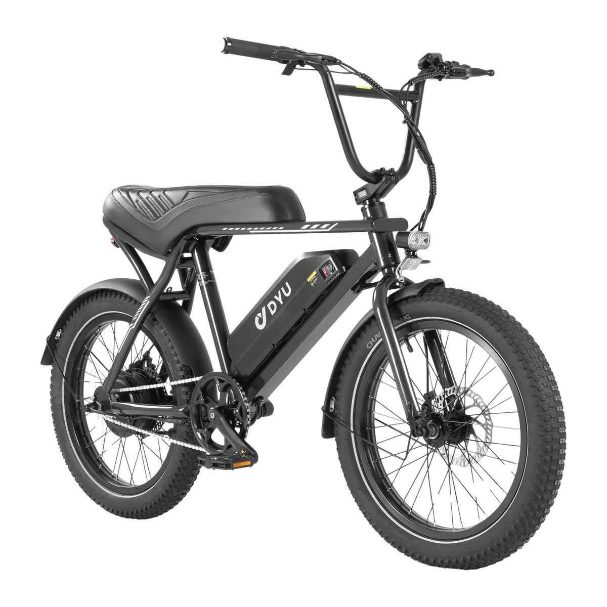 DYU UX BMX 20 collu elektriskais velosipēds ar platām riepām