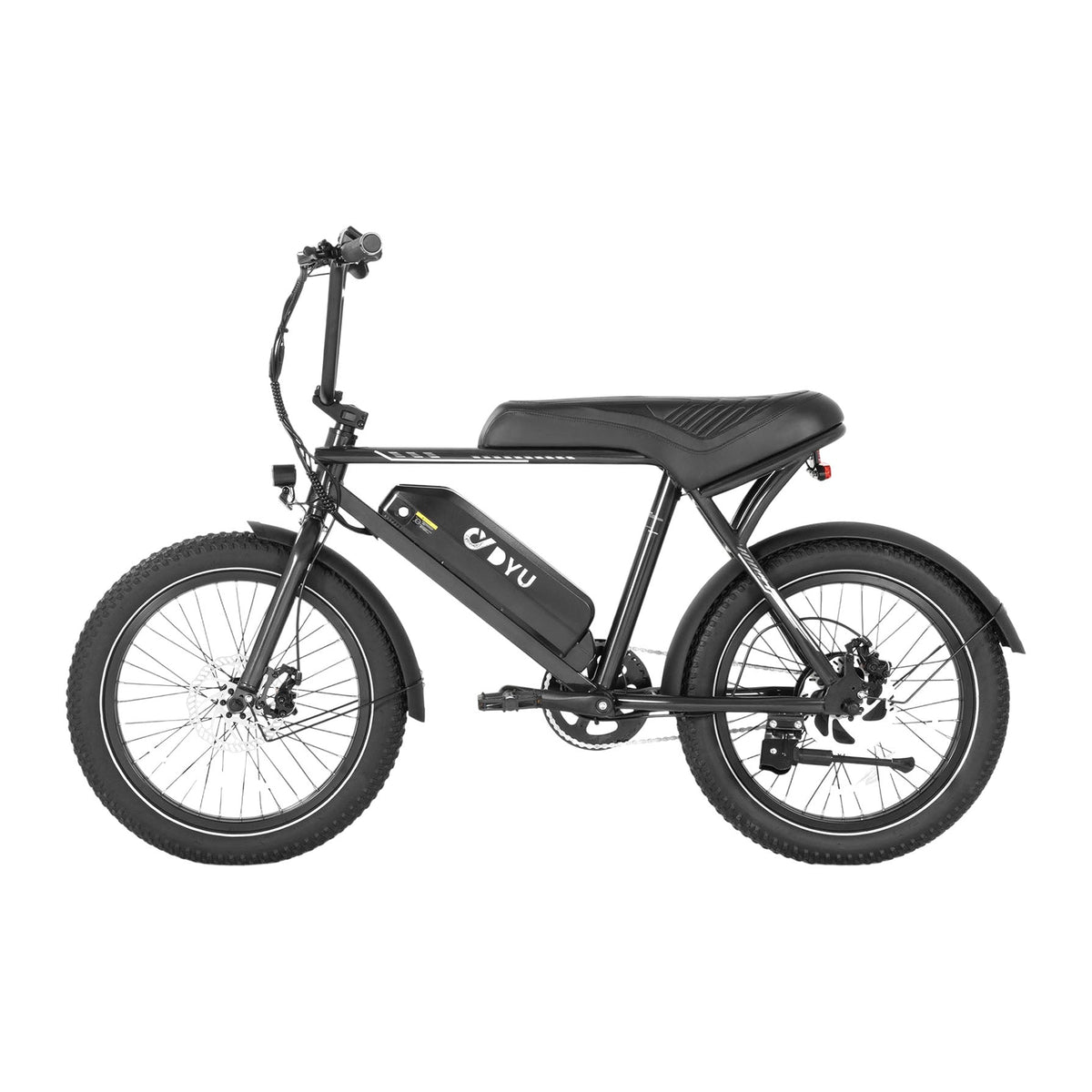 DYU UX BMX 20 collu elektriskais velosipēds ar platām riepām